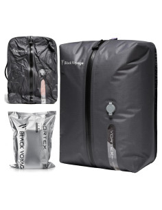 Bolsa de Compresión Reutilizable Black Voyage 18L Impermeable