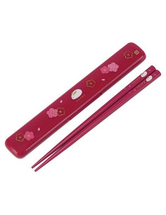 Palillos de Conejo Japonés Skater 18 cm en Estuche Rojo