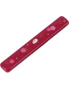 Palillos de Conejo Japonés Skater 18 cm en Estuche Rojo 2