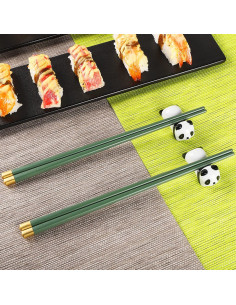 Juego de Palillos de Fibra de Vidrio Youda 24.3 cm 2 Pares 2