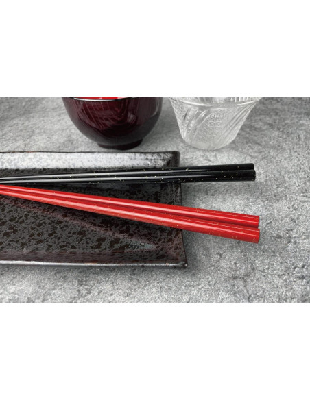 Palillos Japoneses Premium Terra 23 cm Reutilizables