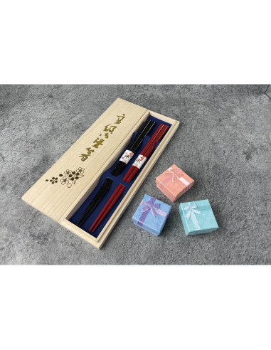 Palillos Japoneses Premium Terra 23 cm Reutilizables