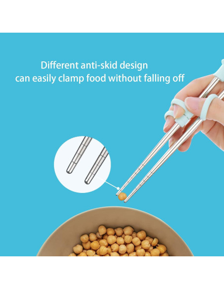 2 Pares de Palillos de Entrenamiento Tokerut Reutilizables