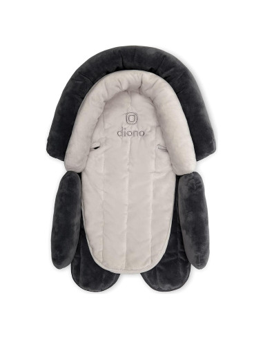 Soporte de Cabeza Diono Cuddle Soft 2-en-1 Gris Ártico
