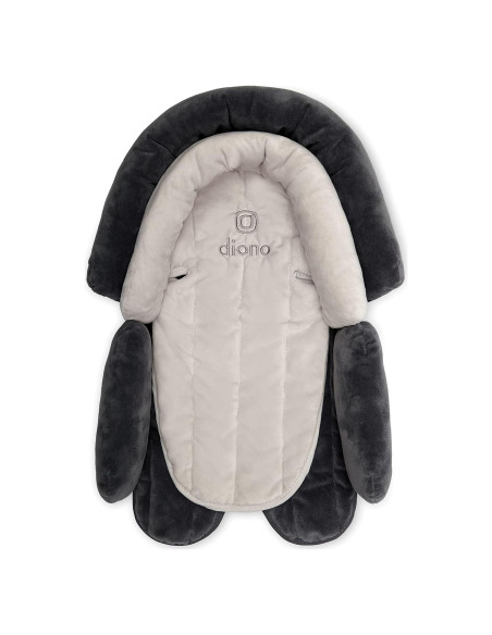 Soporte de Cabeza Diono Cuddle Soft 2-en-1 Gris Ártico