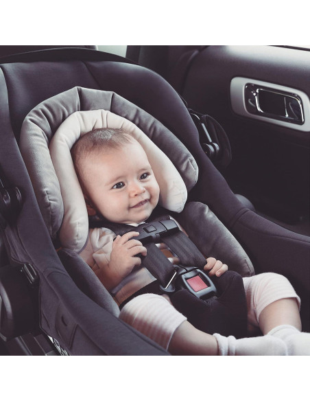 Soporte de Cabeza Diono Cuddle Soft 2-en-1 Gris Ártico