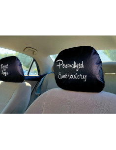 Cubierta de Reposacabezas Personalizada Yupbizauto de Cuero Sintético 2