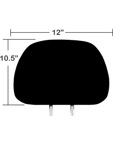 Cubierta de Reposacabezas Personalizada Yupbizauto de Cuero Sintético