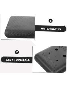 Cojín para Cuello de Lavabo de Shampoo FOMIYES PVC Negro 2