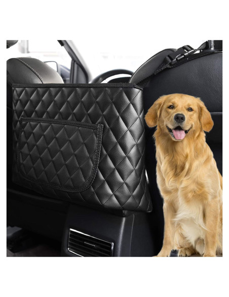 Soporte de bolso para automóvil Bark Lover, negro, 10L