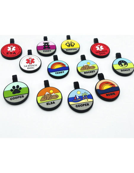 Etiqueta Silenciosa Personalizada PetANTastic Azul 5 Líneas