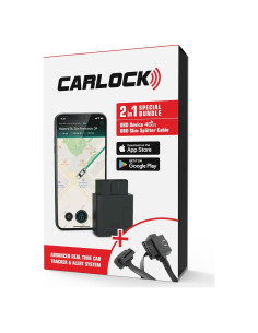 Dispositivo Antirrobo CarLock OBD2 + Cable Divisor 16 Pin