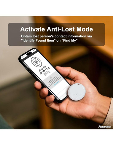 Localizador Bluetooth Atopsrouce Air Tag - 1 Pack, Compatible iOS
