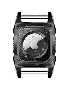 Soporte Airtag para Collar de Perro Sicthy Negro Impermeable