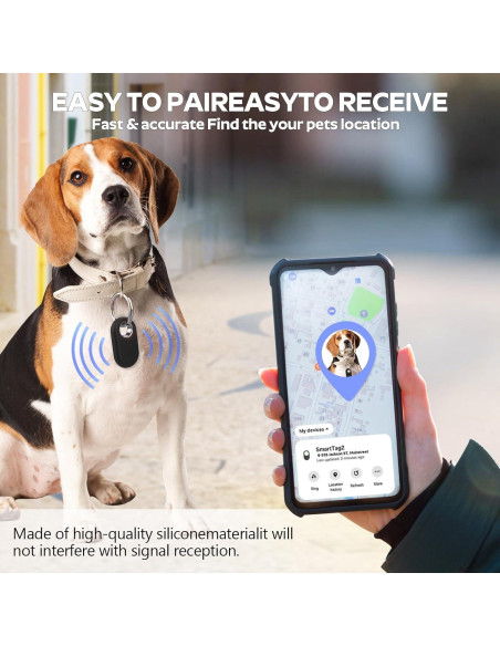 Funda Silicona Bonsture para SmartTag2 - A prueba de golpes