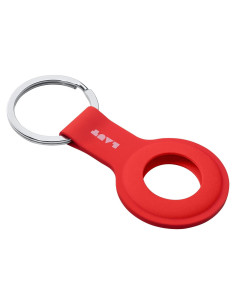 Funda LAUT HUEX TAG para AirTag Carmesí - Ligera y Duradera