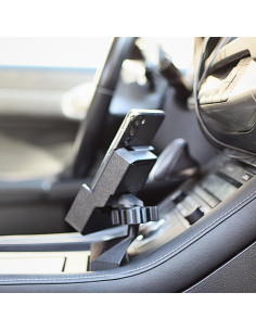 Soporte para Teléfono Móvil Lexus CT200H con AirTag Negro 2