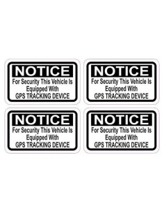 StickerTalk Stickers de Seguimiento GPS para Vehículo 2.5x1.5