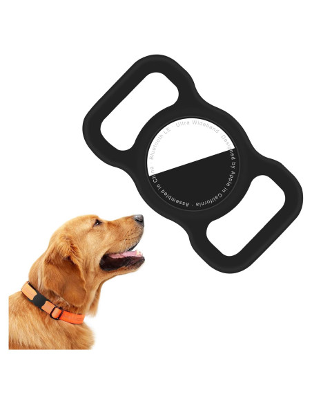 Soporte para Collar de Mascotas UrbanX Silicona Negro