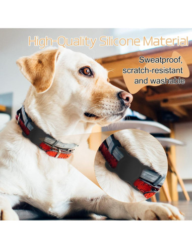 Soporte para Collar de Mascotas UrbanX Silicona Negro