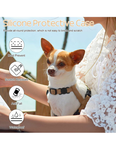 Soporte para Collar de Mascotas UrbanX Silicona Negro