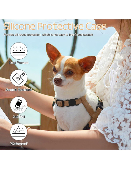 Soporte para Collar de Mascotas UrbanX Silicona Negro