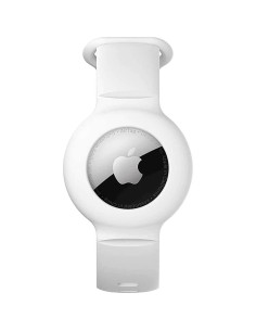 Banda de Silicona ZERODAMAGE SaharaCase para AirTag - Blanco 2