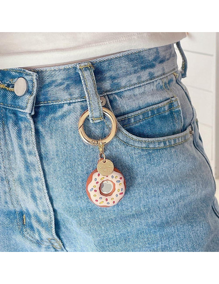 Funda Antipérdida para AirTag Moydolo 2 Pack Silicona