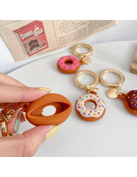 Funda Antipérdida para AirTag Moydolo 2 Pack Silicona