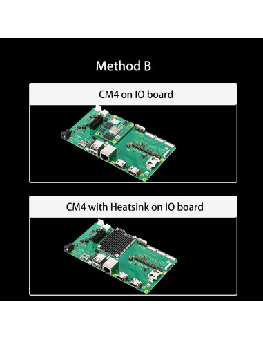Disipador de Calor de Aluminio GLOTRENDS para Raspberry Pi CM4