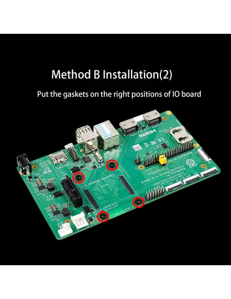 Disipador de Calor de Aluminio GLOTRENDS para Raspberry Pi CM4