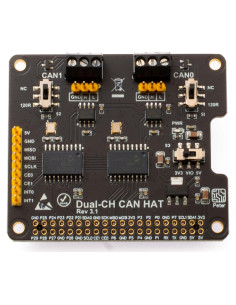HAT de Expansión CAN Dual-CH xicoolee para Raspberry Pi