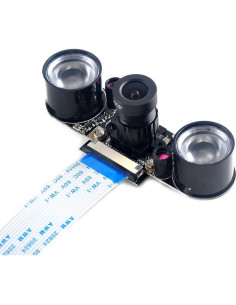 Cámara Raspberry Pi HiLetgo 5MP OV5647 con Visión Nocturna 2