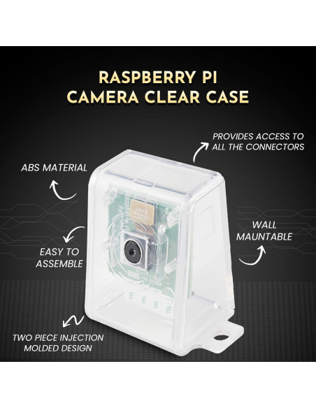 Carcasa Protectora SB Componentes para Cámara Raspberry Pi V2 8MP