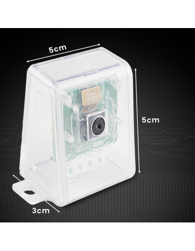 Carcasa Protectora SB Componentes para Cámara Raspberry Pi V2 8MP