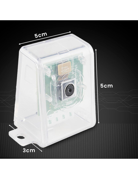 Carcasa Protectora SB Componentes para Cámara Raspberry Pi V2 8MP