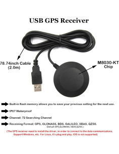 Módulo GPS BN-808 USB Geekstory con Chip M8030-KT 4M 2