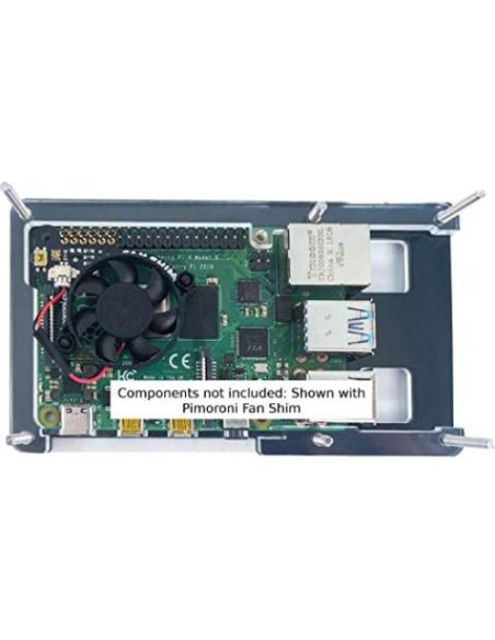 Caja de Pantalla Nextion C4Labs para Raspberry Pi 4B y 3B+