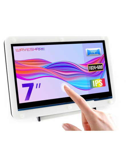 Pantalla Táctil Capacitiva 7" Waveshare HDMI para Raspberry Pi