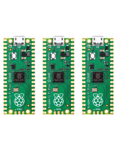 Placa Microcontrolador Raspberry Pi Pico 3 Piezas ARM Cortex M0+