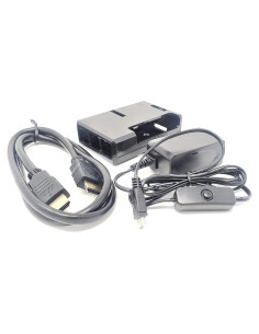 Estuche plástico Raspberry Pi 3 B+ MICRO CONNECTORS con HDMI