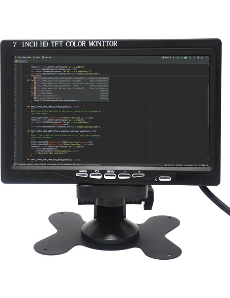 Monitor LCD TFT 7" Padarsey HDMI 1024x600 para Raspberry Pi
