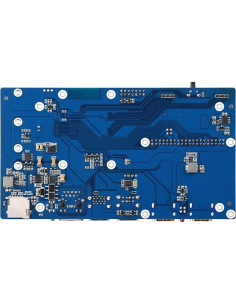 Placa Base PoE iiunius para Raspberry Pi CM5 con Soporte NVMe 2