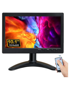 Monitor de Seguridad 10.1" FHD WHOLEV con HDMI y VGA