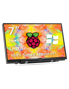 Monitor LCD 7" HAMTYSAN HDMI 800x480 para Raspberry Pi