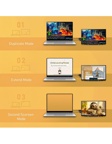Monitor LCD 7" HAMTYSAN HDMI 800x480 para Raspberry Pi