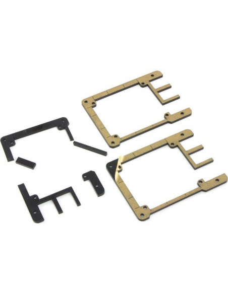 Funda Top Hat C4Labs para Raspberry Pi 3B+ y 2 - Hielo Negro