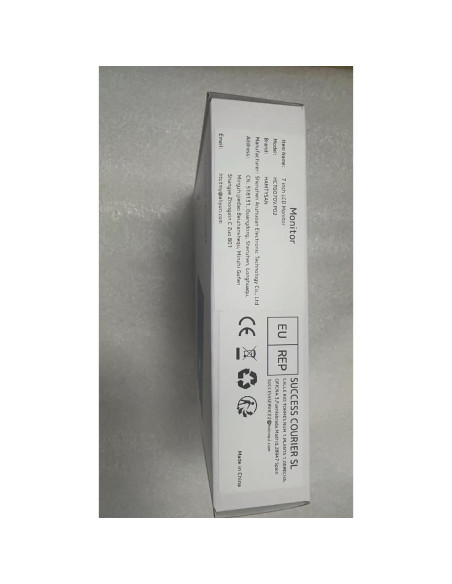 Monitor LCD 7" HAMTYSAN HDMI 800x480 para Raspberry Pi