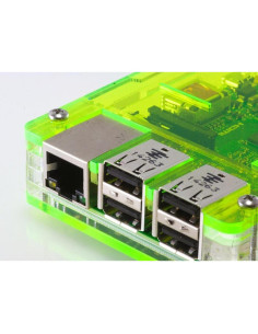 Estuche C4 Labs Zebra para Raspberry Pi 3/2/B+ con Disipadores 2