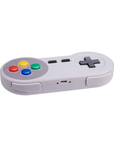 Paquete de 2 Controladores Inalámbricos USB Suily para SNES y NES